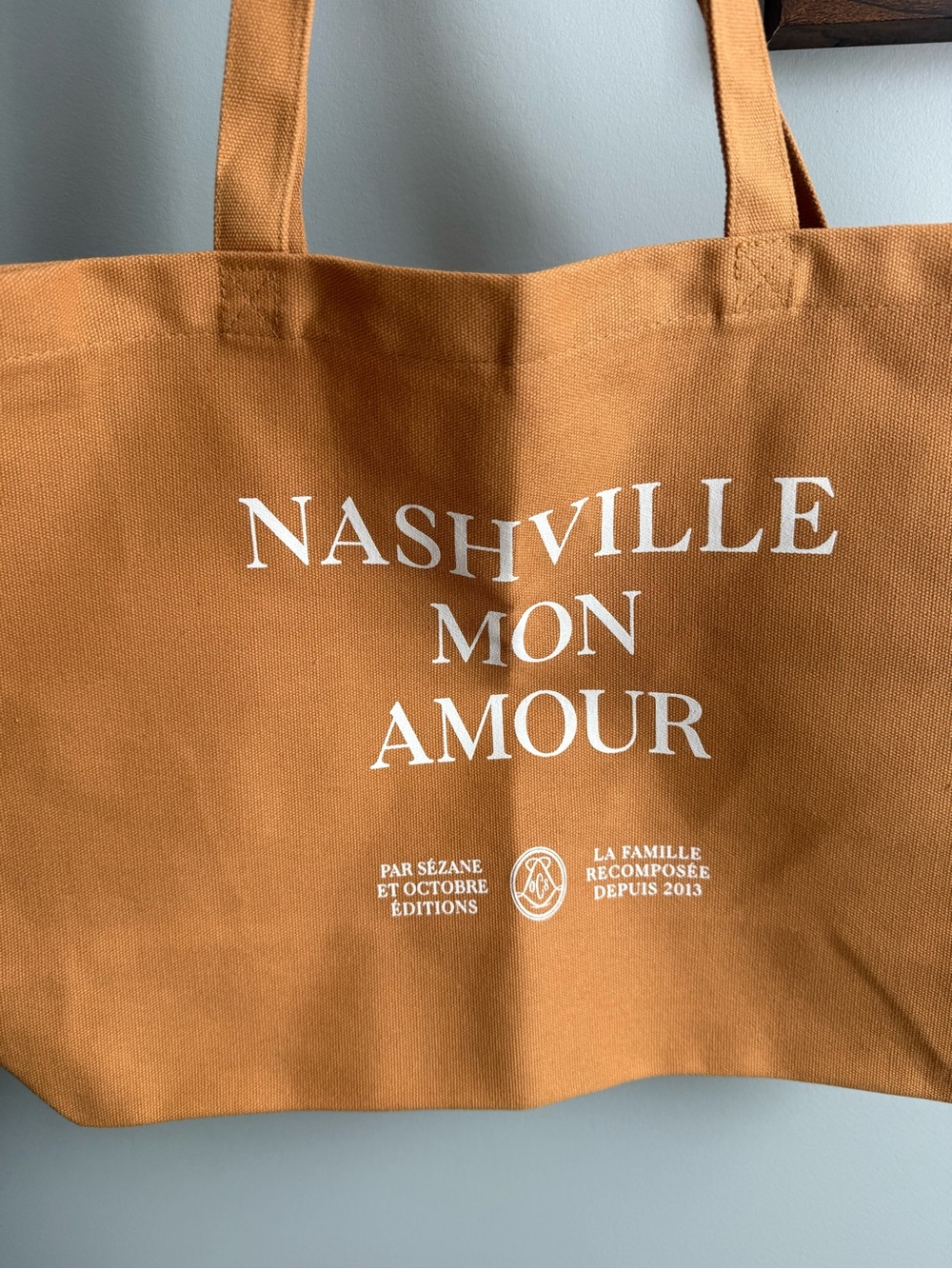 Sezane Tote Bag - Nashville Mon Amour - Picture 3 of 3